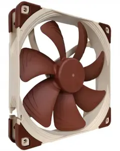 Noctua NF-A14 PWM Kompiuterio korpuso ventiliatorius 14 cm rudos spalvos