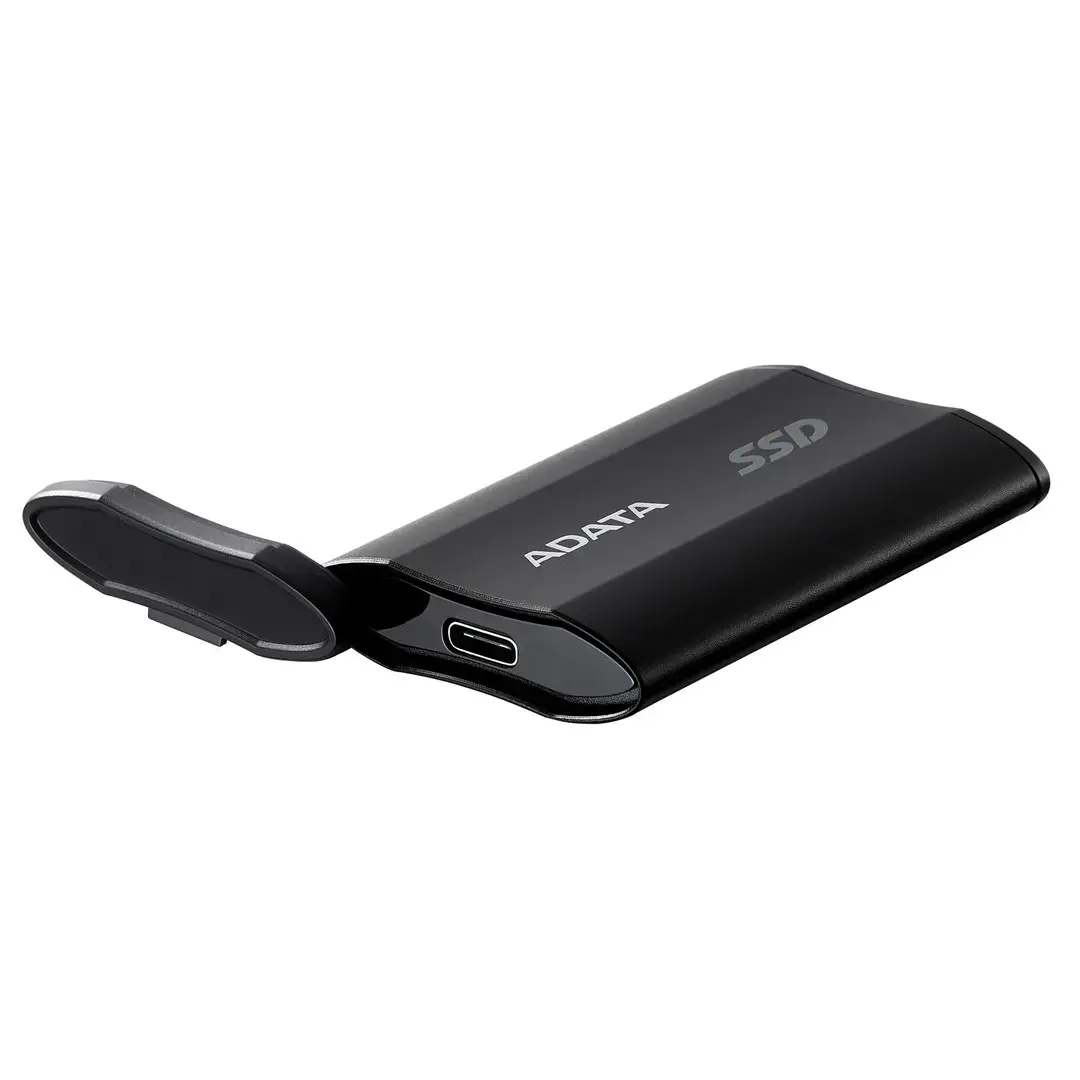 Išorinis SSD diskas ADATA SD810 1TB USB-C Įrašymo greitis 2000 MBajtų/sek Skaitymo greitis 2000 MBajtų/sek SD810-1000G-CBK