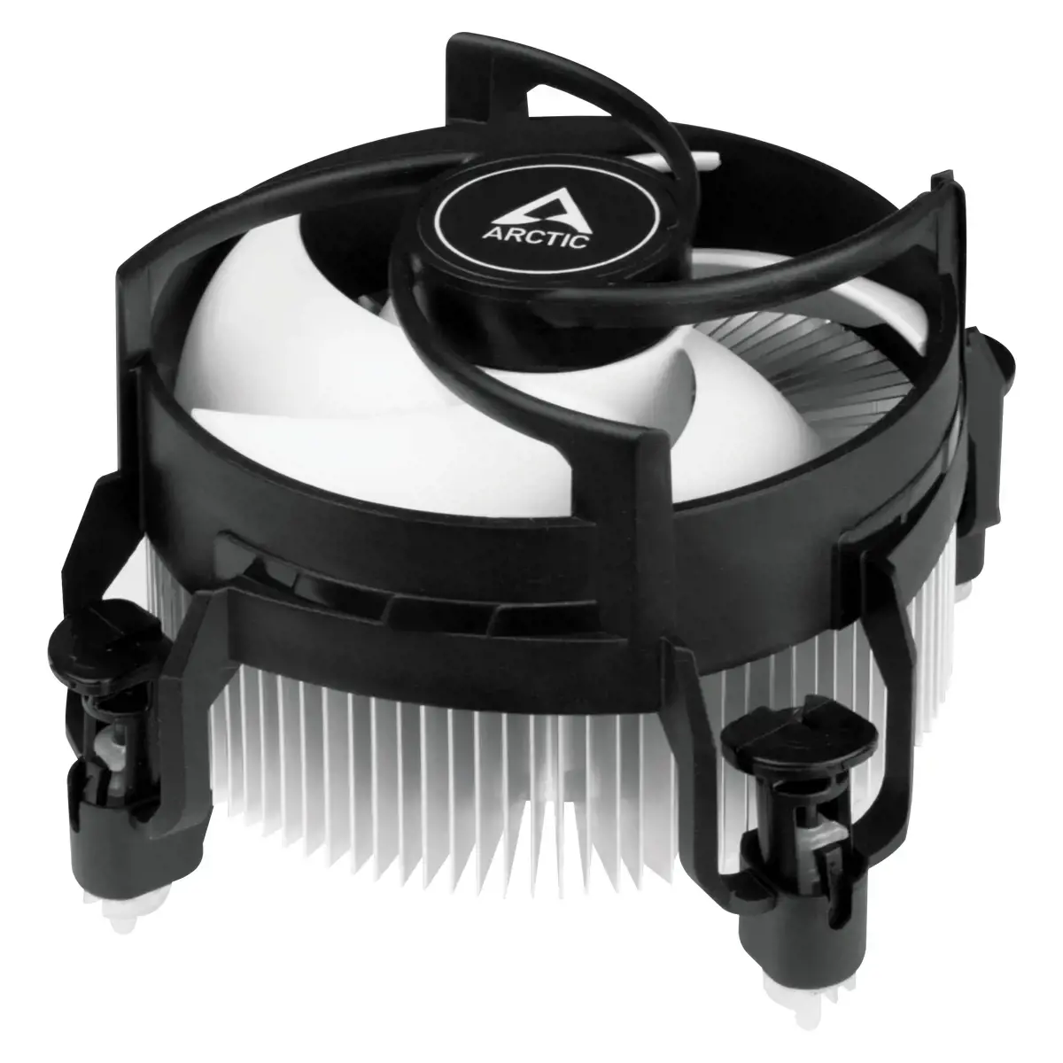 ARCTIC Alpine 17 - Compact Intel CPU Cooler, Air cooler, 9.2 cm, 100 RPM, 2000 RPM, 0.3 sone, Black, Silver