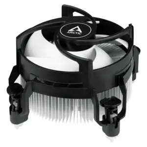 ARCTIC Alpine 17 - Compact Intel CPU Cooler, Air cooler, 9.2 cm, 100 RPM, 2000 RPM, 0.3 sone, Black, Silver