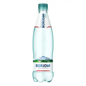 Natūralus gazuotas mineralinis vanduo BORJOMI 0.5 l, PET D