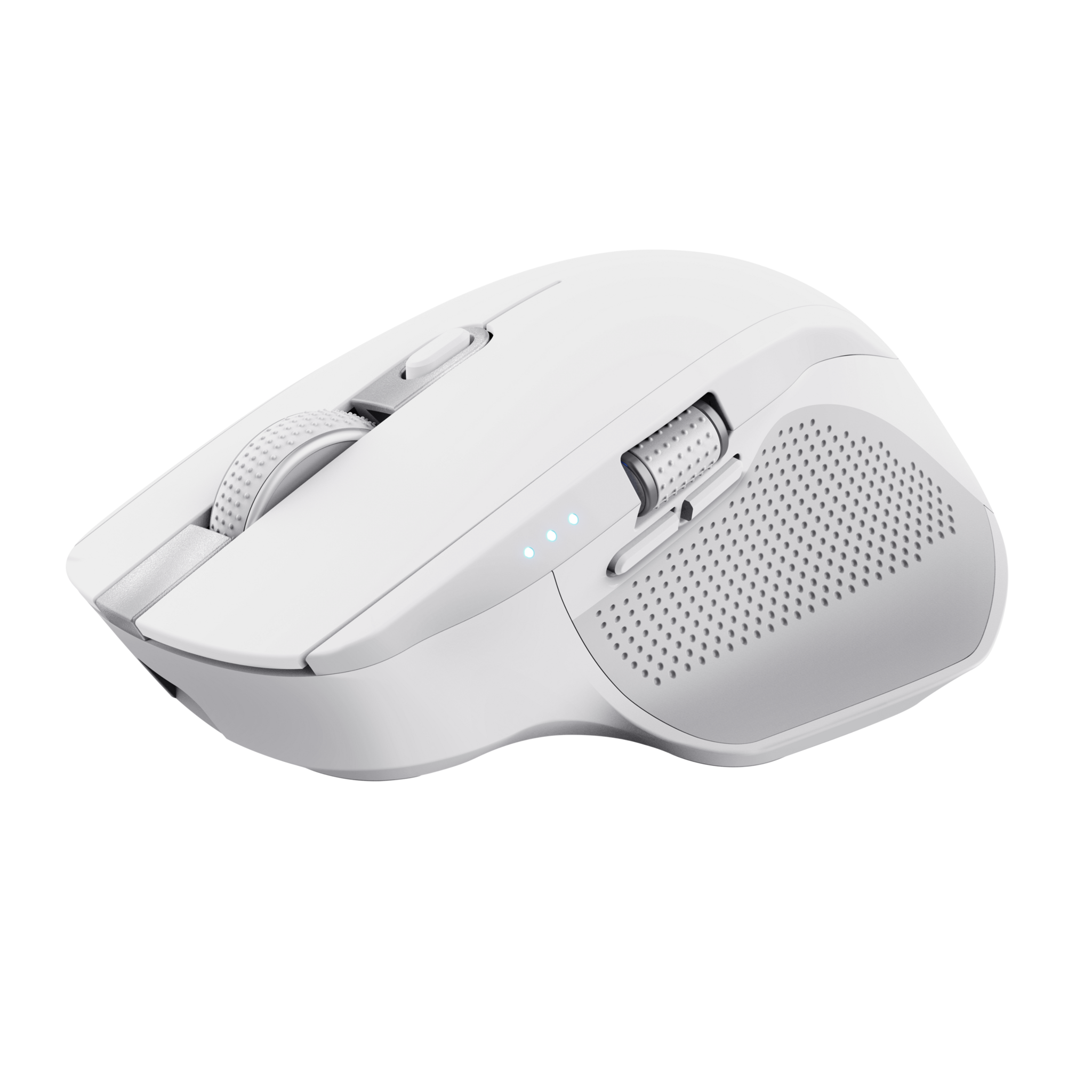 Trust Ozaa+, Right-hand, Optical, RF Wireless + Bluetooth, 3200 DPI, White