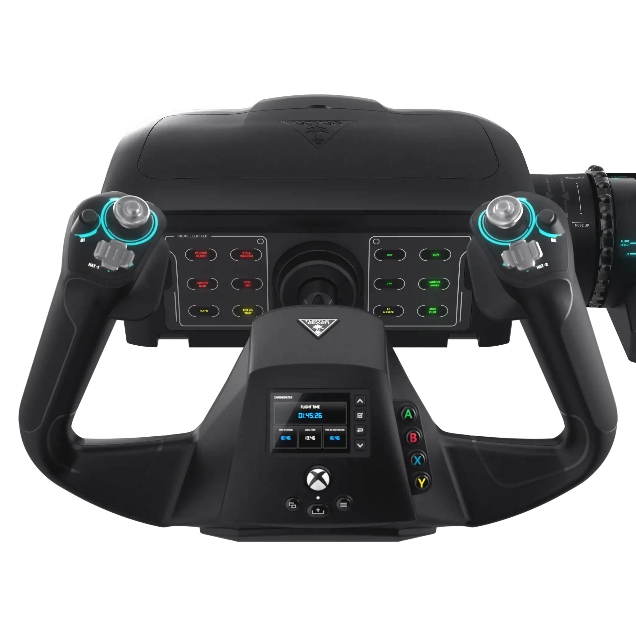 Turtle Beach VelocityOne Flight, Flight Sim, PC, Xbox One, Xbox One S, Xbox One X, Xbox Series S, Xbox Series X, Analogue / Digital, Wired, USB, USB Type-A, USB Type-C