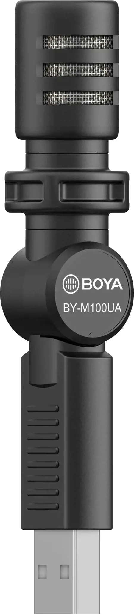 BOYA Plug-in ir Play mini USB-A mikrofonas, juodas BOYA10187  BY-M100UA