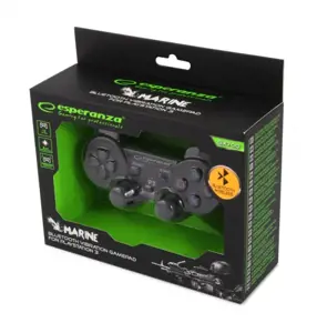 Esperanza EGG109K VIBRATION WIRELESS GAMEPAD BLUETOOTH PS3 MARINE BLACK