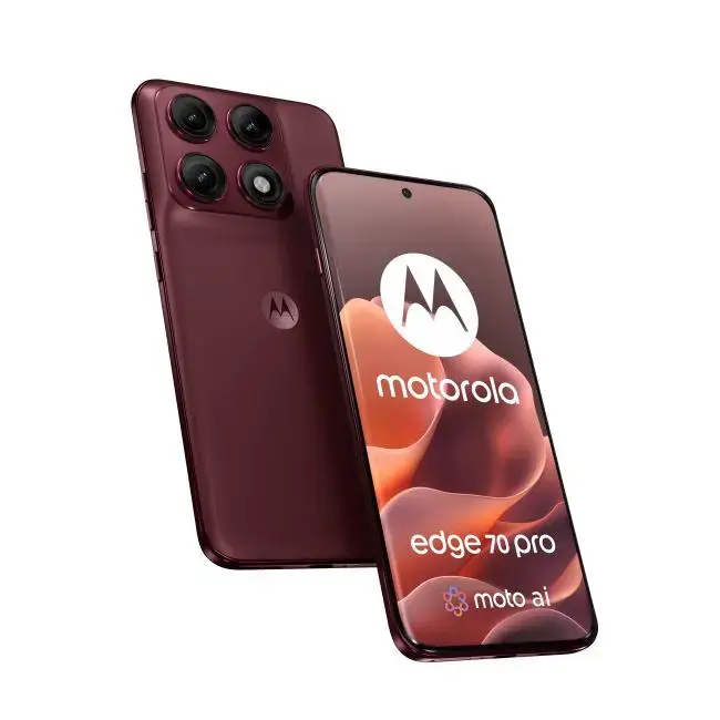 Motorola Edge 70 Pro 6.78" Android 16.0 5G USB Type-C 8 GB 256 GB 6500 mAh Pantone Zinfandel