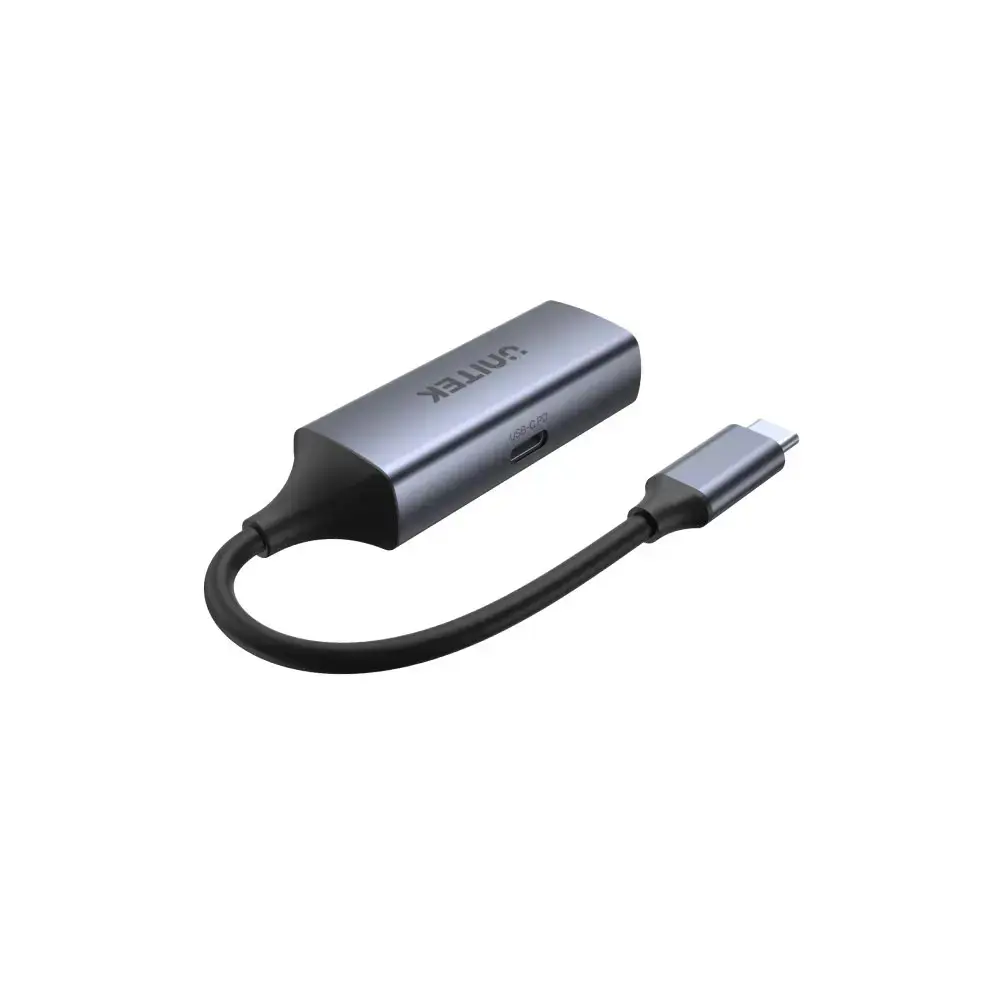 "Unitek" USB-C - RJ45 adapteris, 1GBPS, PD 100W
