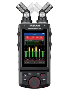 "Tascam Portacapture X8" - nešiojamasis, didelės skiriamosios gebos daugiapakopis įrašymo įrenginys