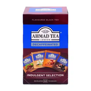 Ahmad Tea Arbata be kofeino ''Indulgent Selection'', vokeliuose, 20 vnt.