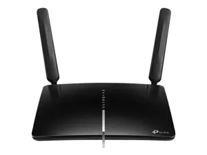 TP-LINK 4G+ LTE maršrutizatorius Archer MR600 802.11ac, 300+867 Mbit/s, 10/100/1000 Mbit/s, Ethernet LAN (RJ-45) prievadai 3, 4G, 2x nuimama antena, LTE cat 6