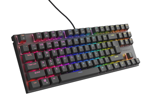 Genesis | THOR 303 | Mechanical Gaming Keyboard | Wired | US | Outemu Peach Silent | Black
