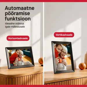 AgfaPhoto digital photo frame Realiview APF1000 10" WiFi One, black