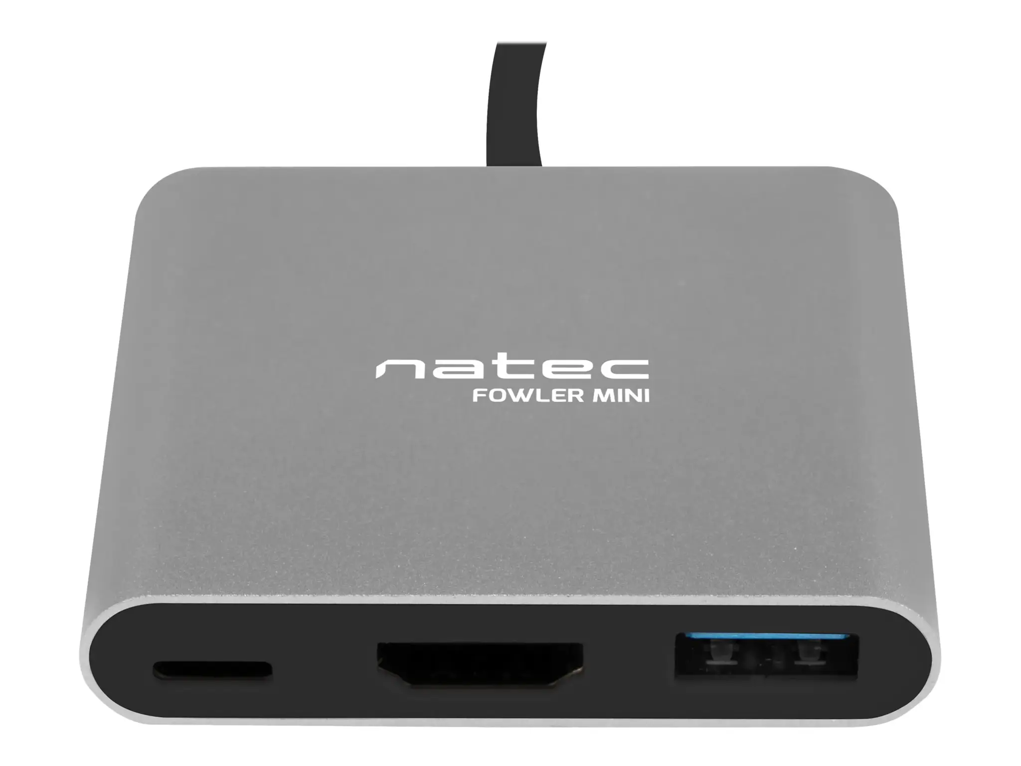 NATEC kelių prievadų Fowler USB-C pd. USB 3.0. HDMI 4K