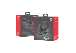 NATEC NSG-1436 GENESIS GENESIS Žaidimų ausinės ARGON 100 Stereo Black-Blue