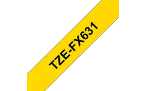 Brother TZEFX631, TZ, geltonos spalvos, terminio perdavimo, popierius, 8 m, 1 vnt.