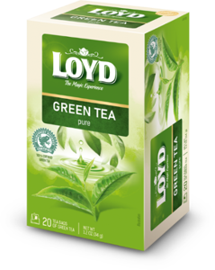Žalioji arbata LOYD Green Pure, 20 x 1.7g