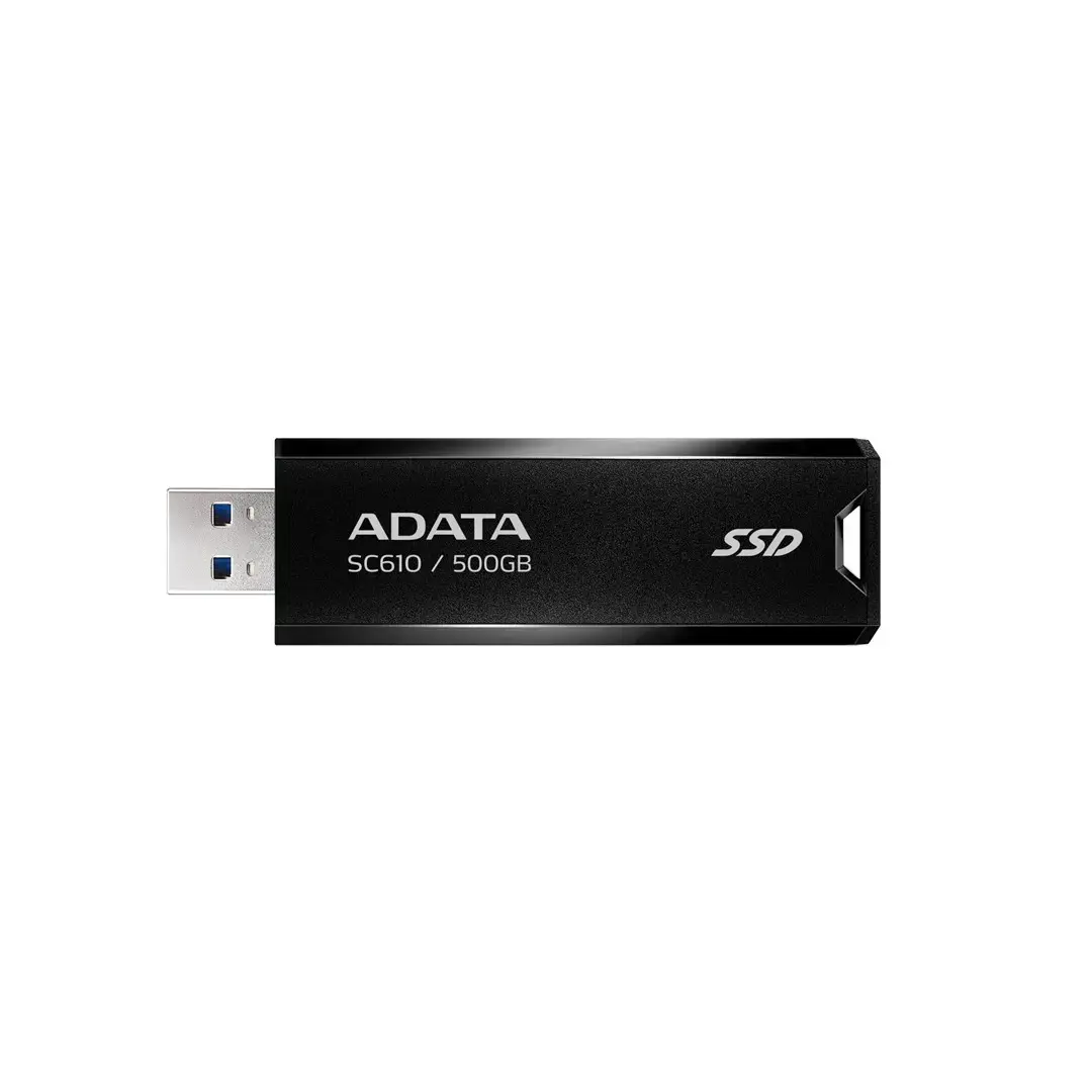 SSD diskas ADATA SC610-500G-CBK/RD 500 GB, USB 3.2 Gen 2 (3.1 Gen 2)