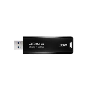 SSD diskas ADATA SC610-500G-CBK/RD 500 GB, USB 3.2 Gen 2 (3.1 Gen 2)