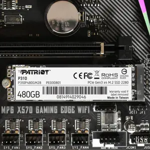 SSD diskas PATRIOT MEMORY P310P480GM28 480 GB, M.2 2280, PCIe 3.0 x4 (NVMe)