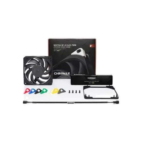 Noctua NF-A12X25 PWM CH.BK.S kompiuterio aušinimo komponentas Procesoriaus ventiliatorius 12 cm juodas