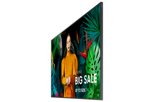 Samsung QB50C, Digital signage flat panel, 127 cm (50"), LCD, 3840 x 2160 pixels, Wi-Fi, 16/7
