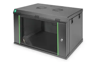 Digitus Wall Mounting Cabinets Dynamic Basic Series | DN-19 07-U-EC-SW | Black | 38.9 x 60 x 45 cm