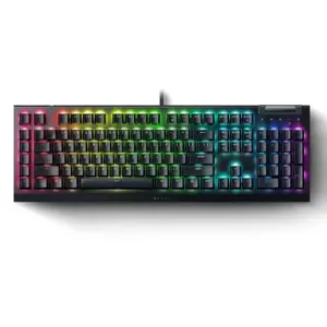 "Razer BlackWidow V4 X" mechaninė žaidimų klaviatūra, žalias jungiklis, JAV išdėstymas, laidinė, ju…
