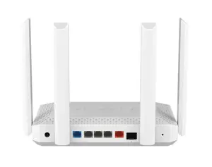 Keenetic Hero (KN-1012) AX3000 Mesh Wi-Fi 6 Multi-Gigabit Router with a 4-Port Gigabit and 1-Port 2.5 Gigabit Smart Switch, SFP Combo Port, USB 2.0 and USB 3.0 Ports