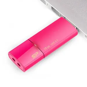 SILICON POWER atmintinė USB Blaze B05 16GB USB 3.2 Pink