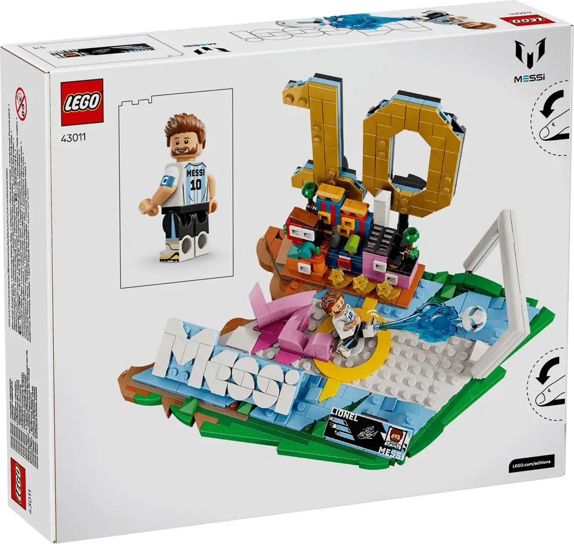 LEGO EDITIONS 43011 Lionel Messi - Football Highlights