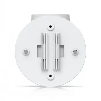 UBIQUITI CAMERA COMPACT JUNCTION BOX WHITE. TAMPER-RESISTANT JUNCTION BOX FOR COMPACT UNIFI DOME AND TURRET CAMERAS THAT ENHANCES MOUNTING DURABILITY, AESTHETICS, AND EASE OF MAINTENANCE