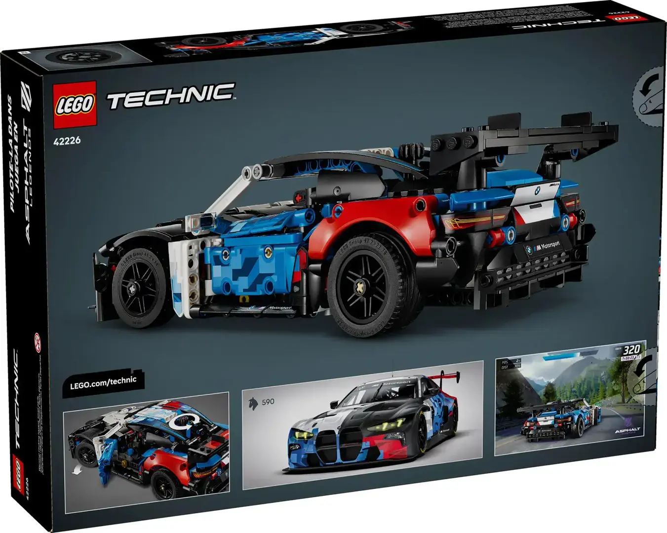 LEGO TECHNIC 42226 BMW M4 GT3 EVO Race Car