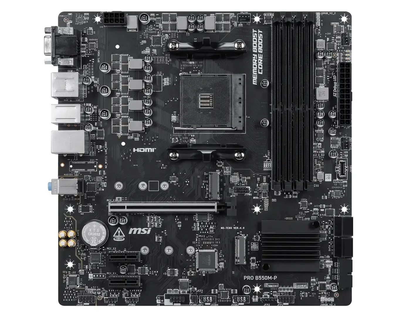 MSI PRO B550M-P motherboard