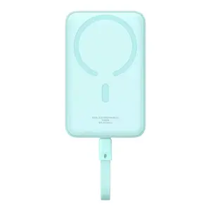 "Powerbank Baseus Magnetic Mini" 10000mAh, USB-C 30W MagSafe (mėlyna)