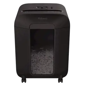 "Fellowes LX85", 22,4 cm, 4 × 40, 19 L, 75 dB, mygtukai, 4 ratukai