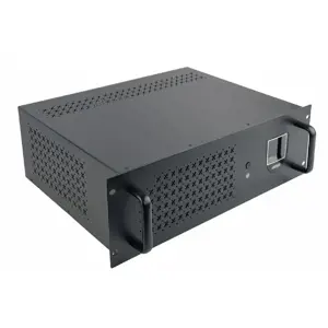 GEMBIRD UPS-RACK-2000 UPS 19 colių 3.4U 2000VA 2xIEC 2x Schuko USB LCD