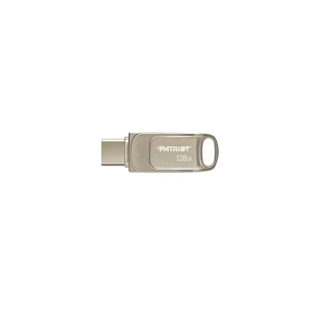 Patriot Memory Tab T560 128GB USB flash drive Dual USB 120MB/s (PS128GT560DS5D) Silver