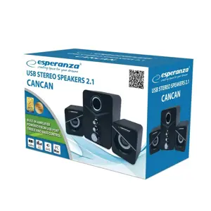 Esperanza EP153 speakers + subwoofer  2.1