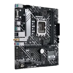 ASUS PRIME H610M-A WIFI D4, "Intel", LGA 1700, "Intel® Celeron®", "Intel® Core™ i3", "Intel® Core™ i5", "Intel® Core™ i7", "Intel® Core™ i9",..., DDR4-SDRAM, 64 GB, DIMM