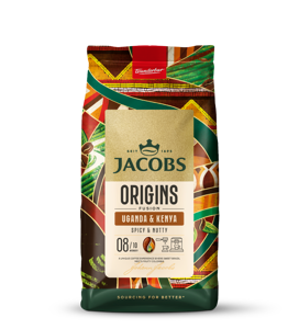 Kavos pupelės JACOBS Uganda&Kenya, 1kg