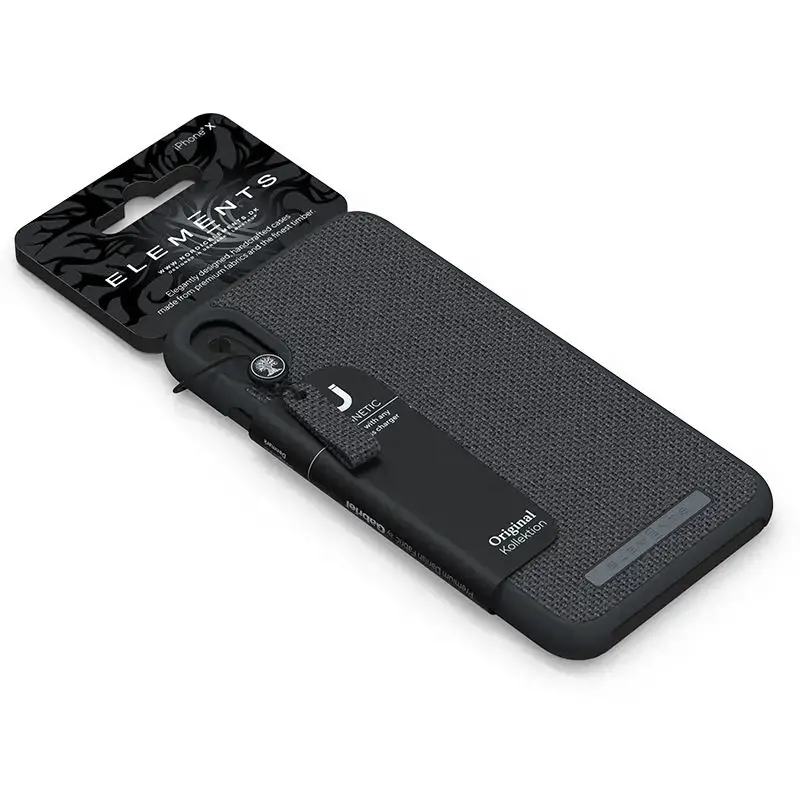 "Nordic Elements Original Idun" - "iPhone Xs Max" dėklas (tamsiai pilkas)