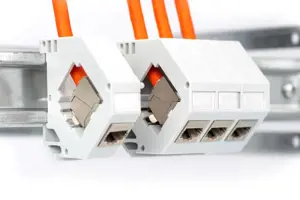 DIGITUS S-FTP PIMF Tinklo instaliacijos kabelis CAT7 4x2xAWG23/1 LSOH oranžinis RAL2000 500 m ritinys