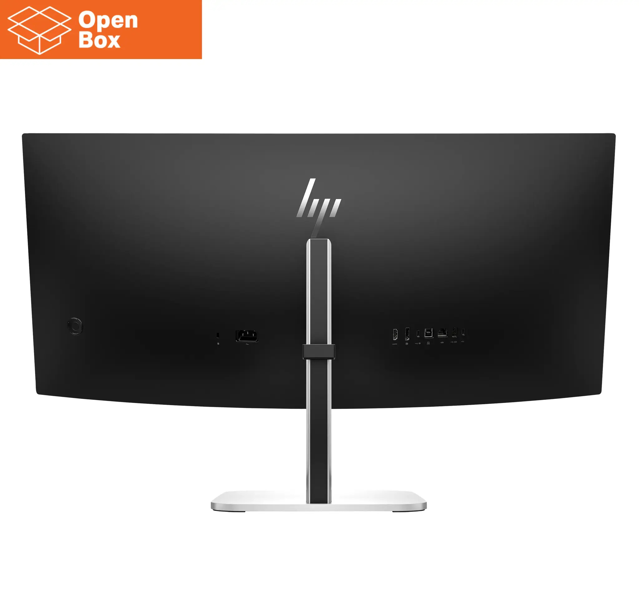 HP 534pm Series 5 Pro WQHD USB-C Curved Conferencing Monitor - OPENBOX - 34" 3440x1440 WQHD 400-nit AG, VA, USB-C(100W/15W)/HDMI/DisplayPort, 3x USB-A, speakers, 5MP webcam, RJ-45 LAN, height adjustable/tilt/swivel, 3 years (replaces E34m)