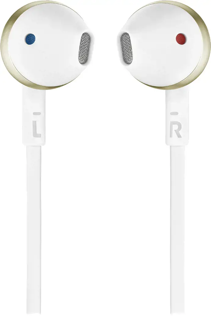 JBL ausinės T205, aukso spalvos