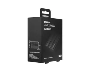 SAMSUNG nešiojamasis SSD T7 Shield 2TB USB 3.2 Gen 2 + IPS 65 juodas