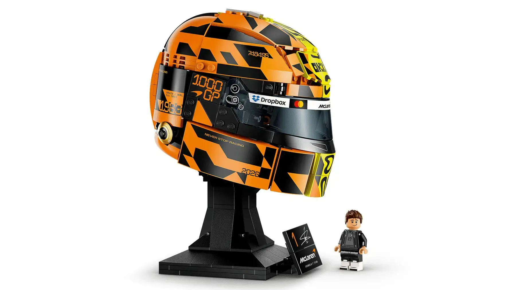 LEGO EDITIONS 43023 Mclaren Mastercard F1 Team Lando Norris Helmet