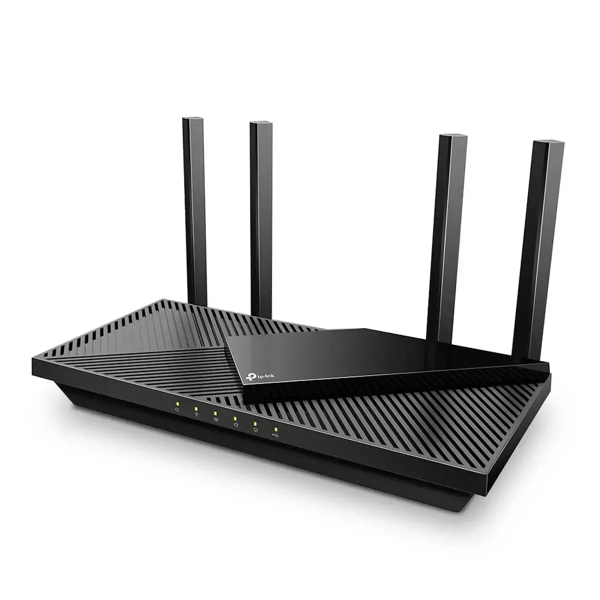 TP-Link Archer AX3000 Multi-Gigabit Wi-Fi 6 maršrutizatorius su 2,5G prievadu, "Wi-Fi 6" (802.11ax), dviejų dažnių (2,4 GHz / 5 GHz), Ethernet LAN, juodas, stalinis/polinis maršrutizatorius