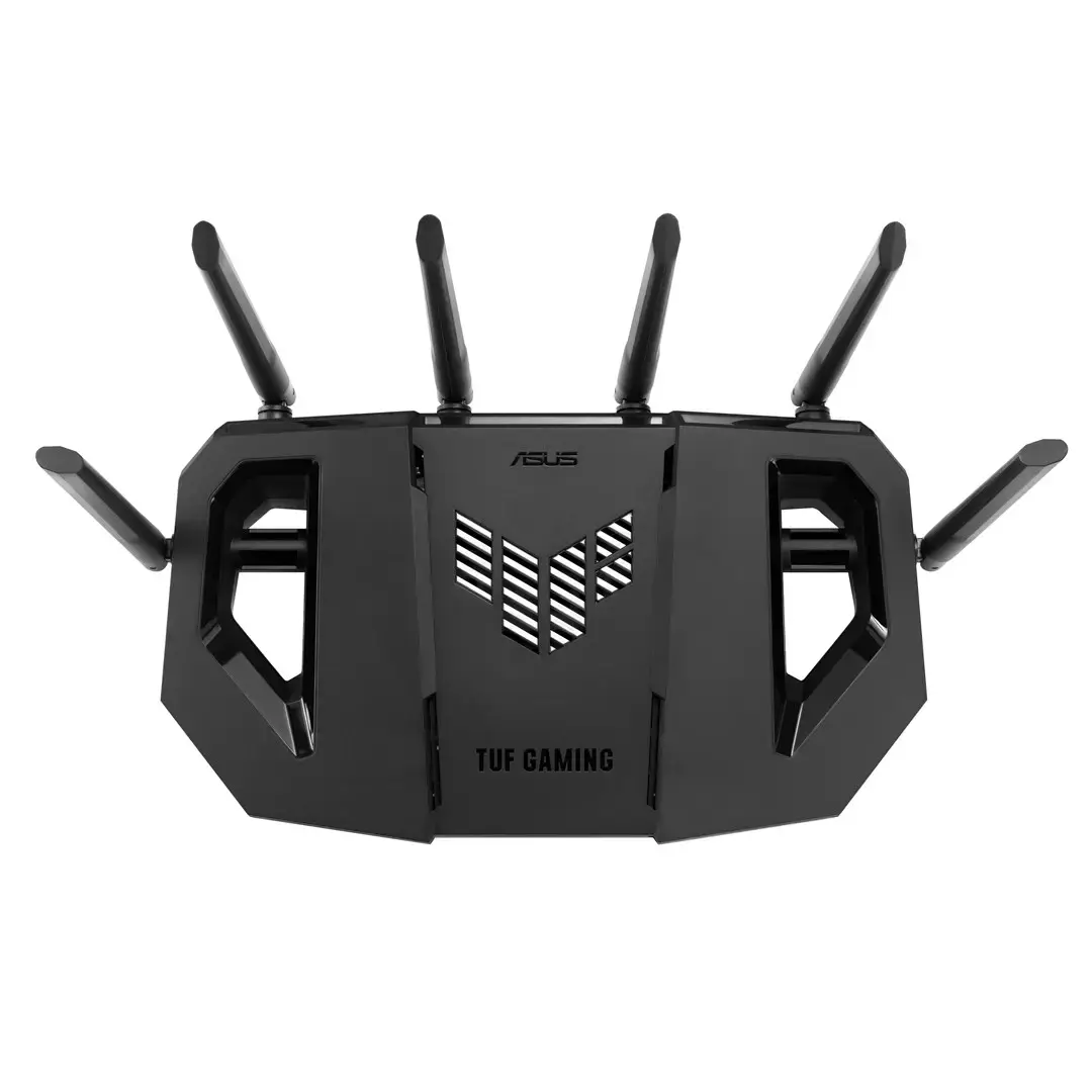 Asus TUF-BE9400 Tri-Band WiFi 7 Gaming Router, EU+UK | 802.11ax | 688/2885/5764 Mbit/s | Ethernet LAN (RJ-45) ports 3 | Mesh Support Yes | MU-MiMO Yes | 4G/5G