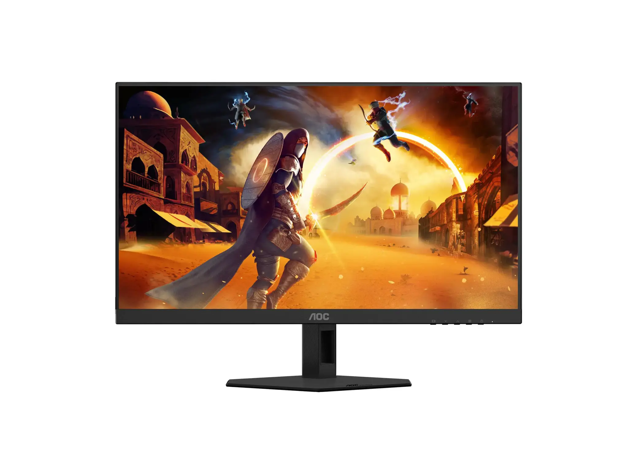 LCD Monitor AOC 23.8 " 1920 x 1080 pixels Full HD Native aspect ratio 16:9 LED Flat 24G4HRE