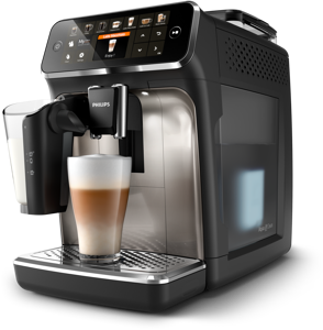Philips EP5447/90, Espresso machine, 1.8 L, Coffee beans, Built-in grinder, 1500 W, Black, Chrome